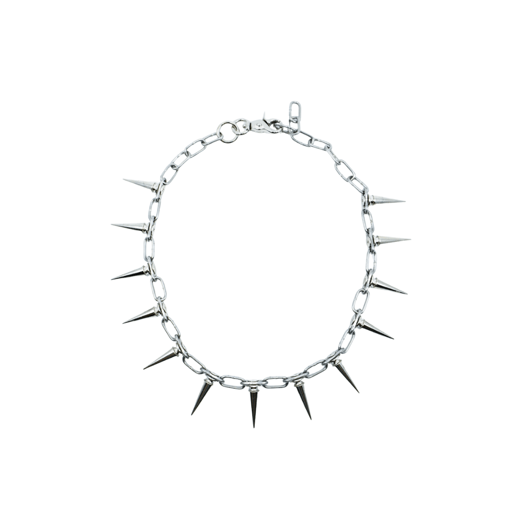 Double Spiked Necklace – ap0cene Double Spiked Necklace – ap0cene