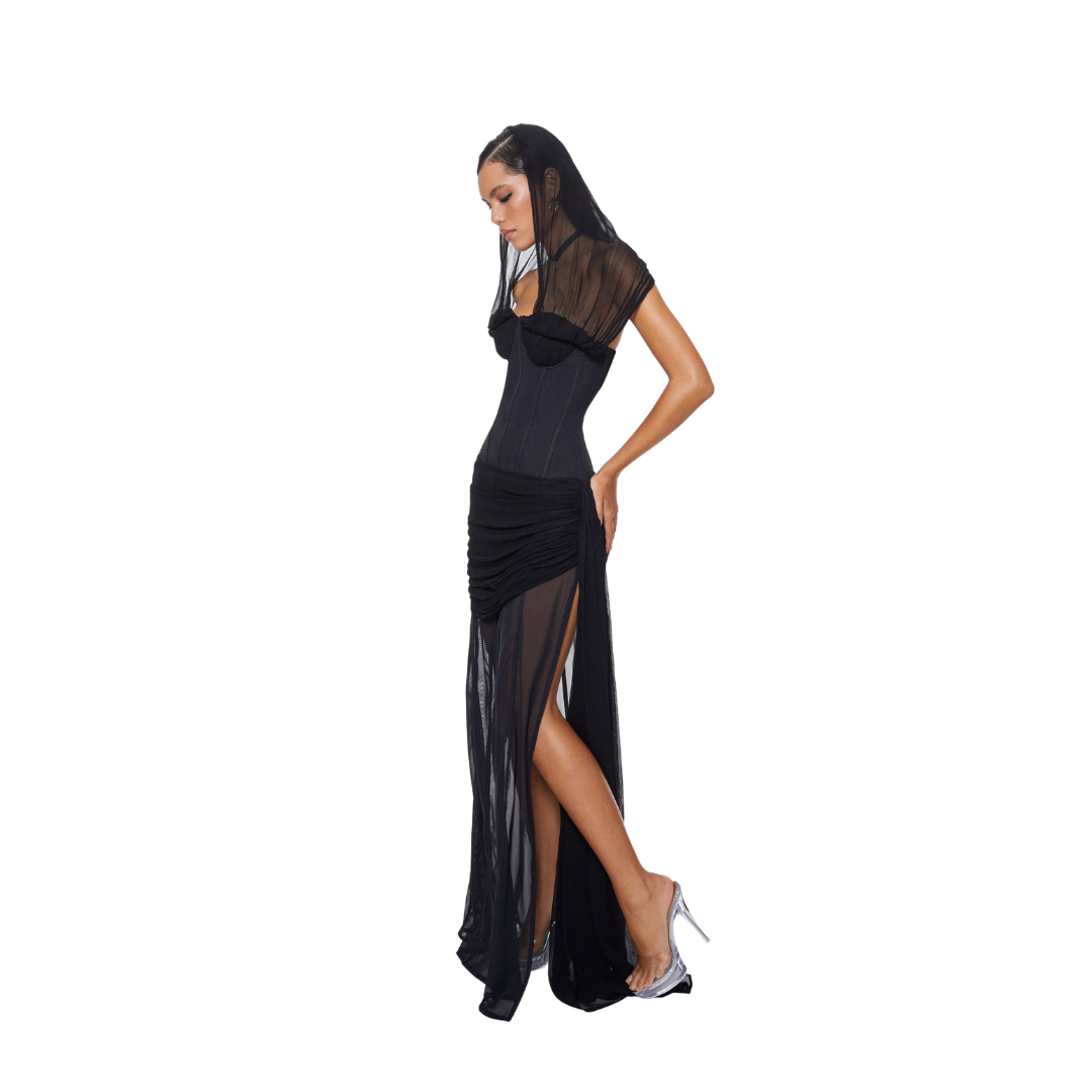 blue and white strapless maxi dress WEDTREND Women White Blue Flower Strapless Long Prom Dress with Lace-up  Back Ruched A-Line Tiered Floral Formal Dress