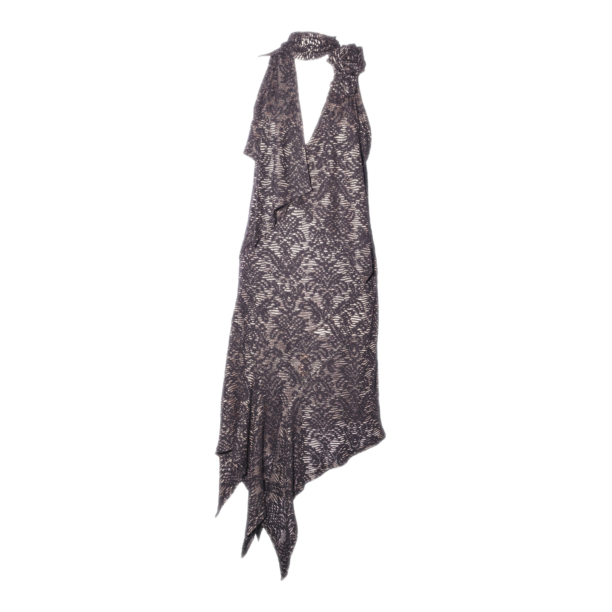 Pointed Midi Dress