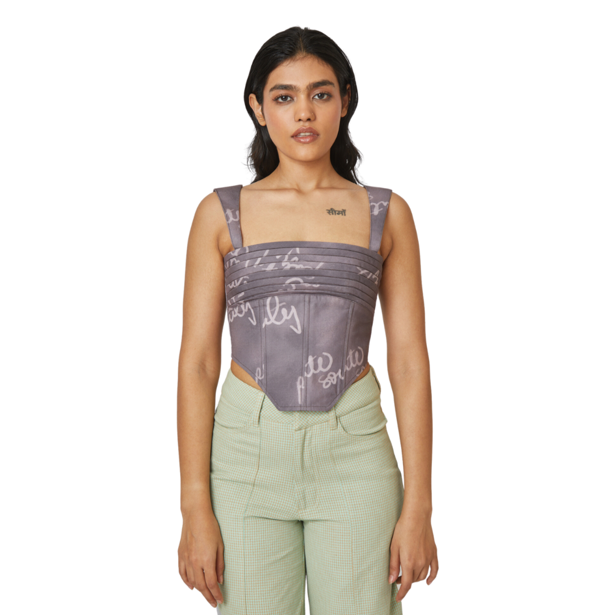 VS Archives Monogram Corset Top