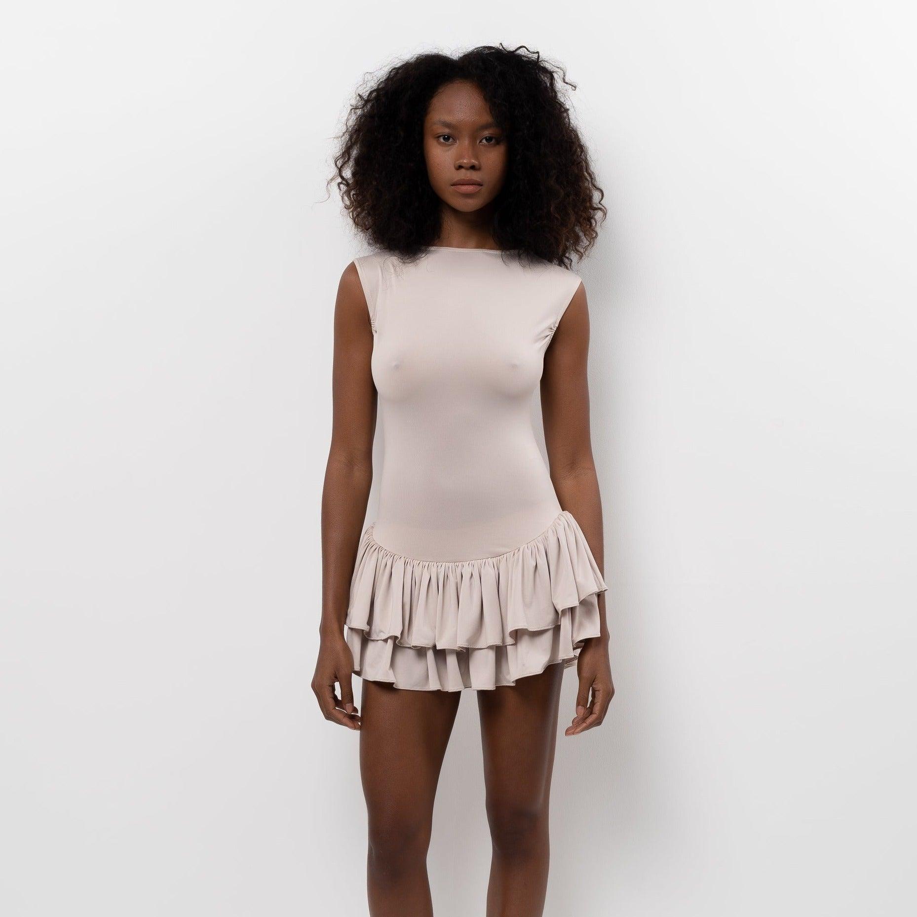 Cream Ballerina Dress  ap0cene
