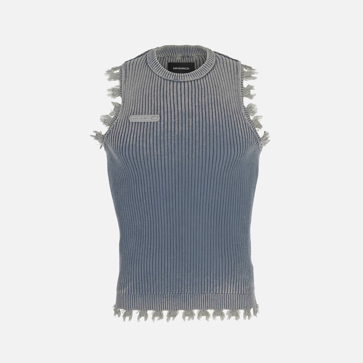 Eisgrau Knit Tank Top