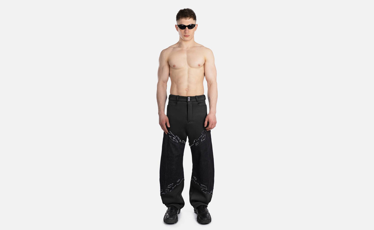 Blade Denim Pants in Black