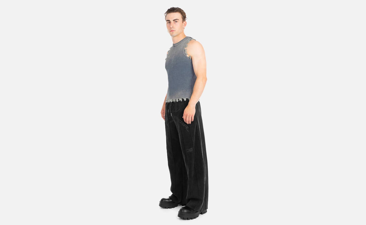 Eisgrau Knit Tank Top