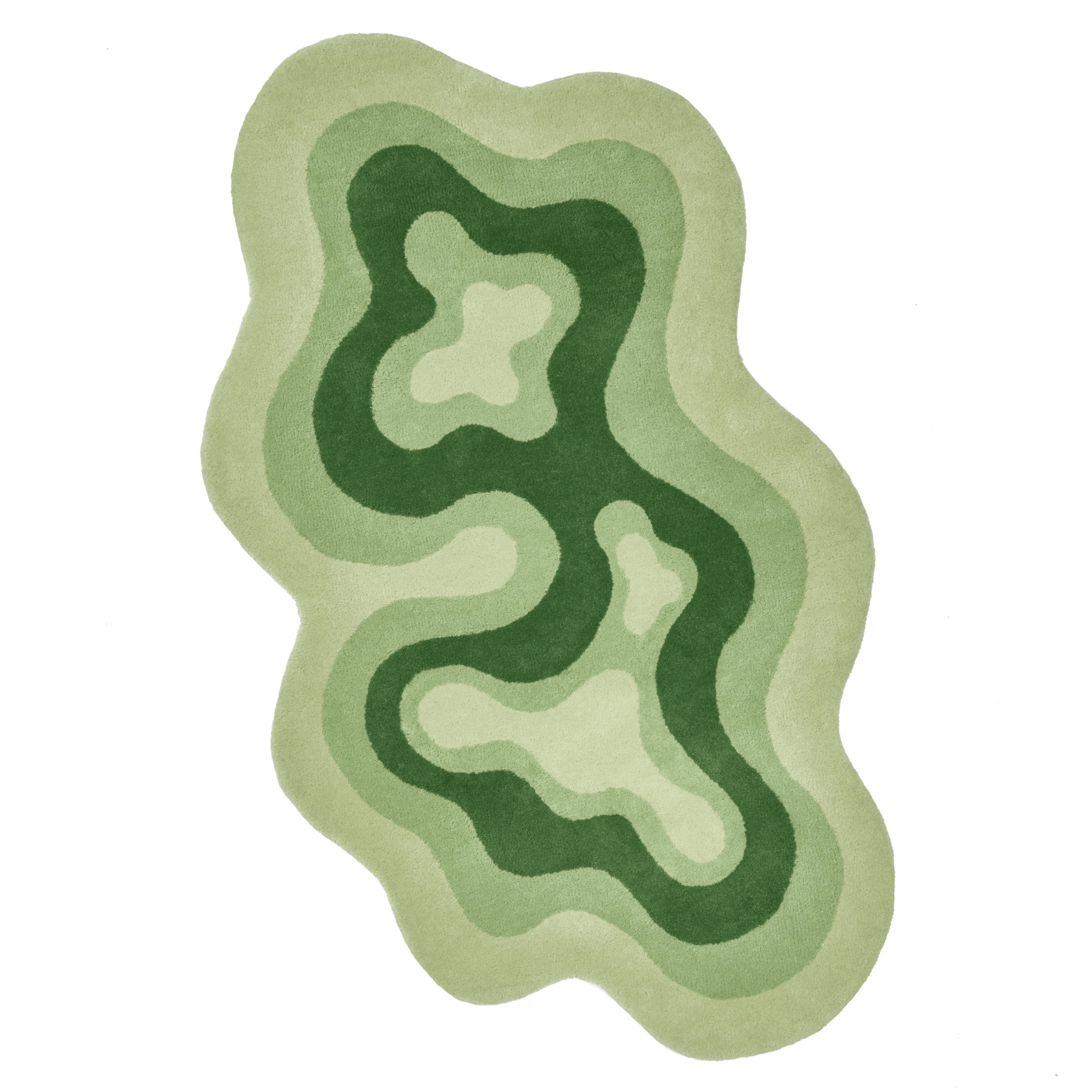 The Bur Rug in Basil