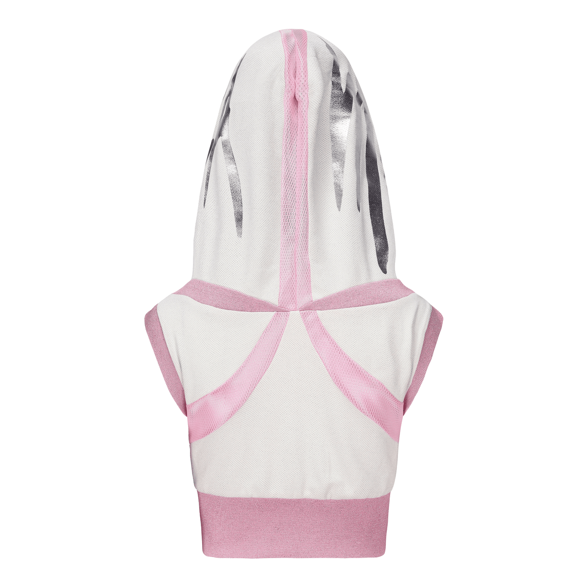 Gal of Ultra Short Sleeve Hoodie in Pink