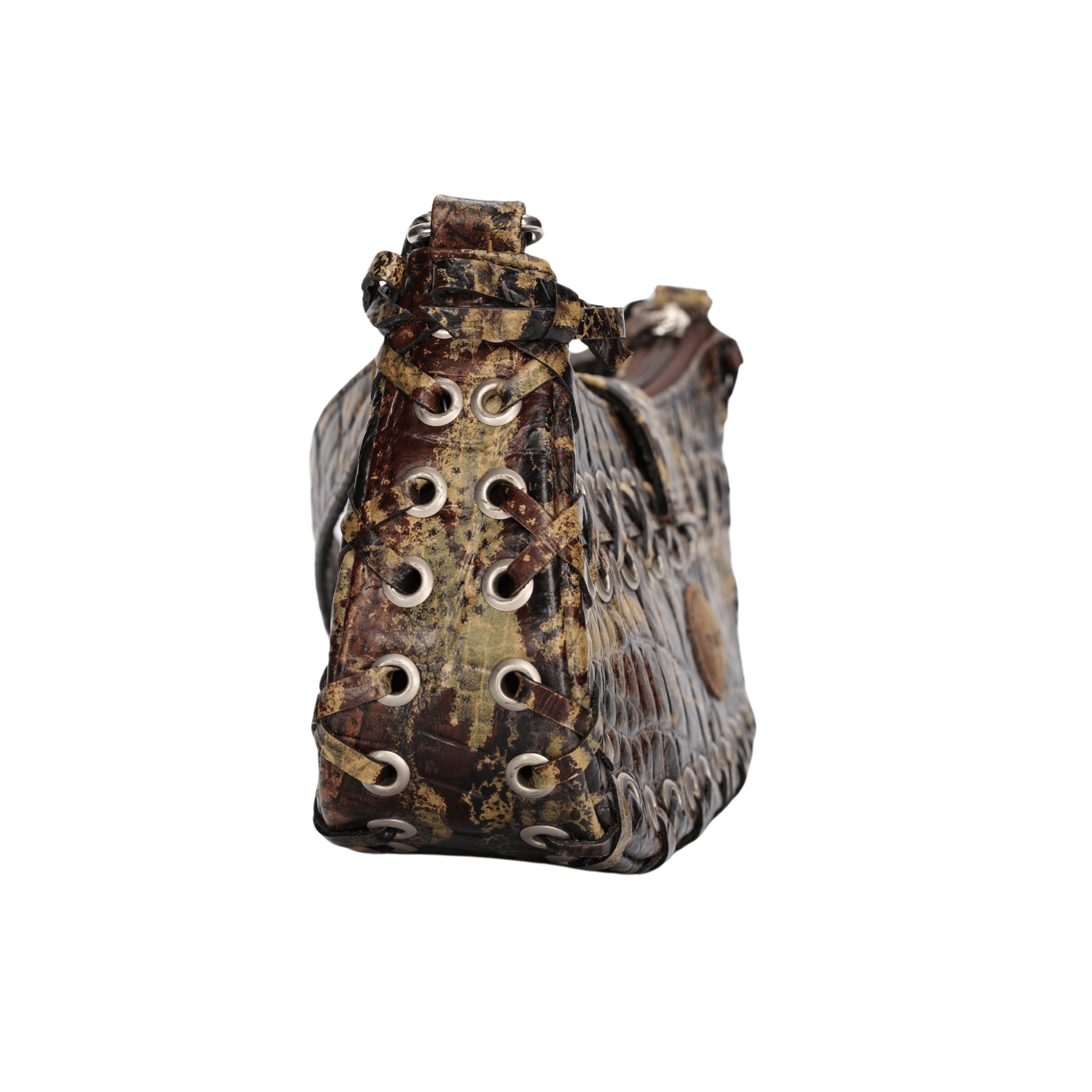 뱀 가죽 프린세사 백