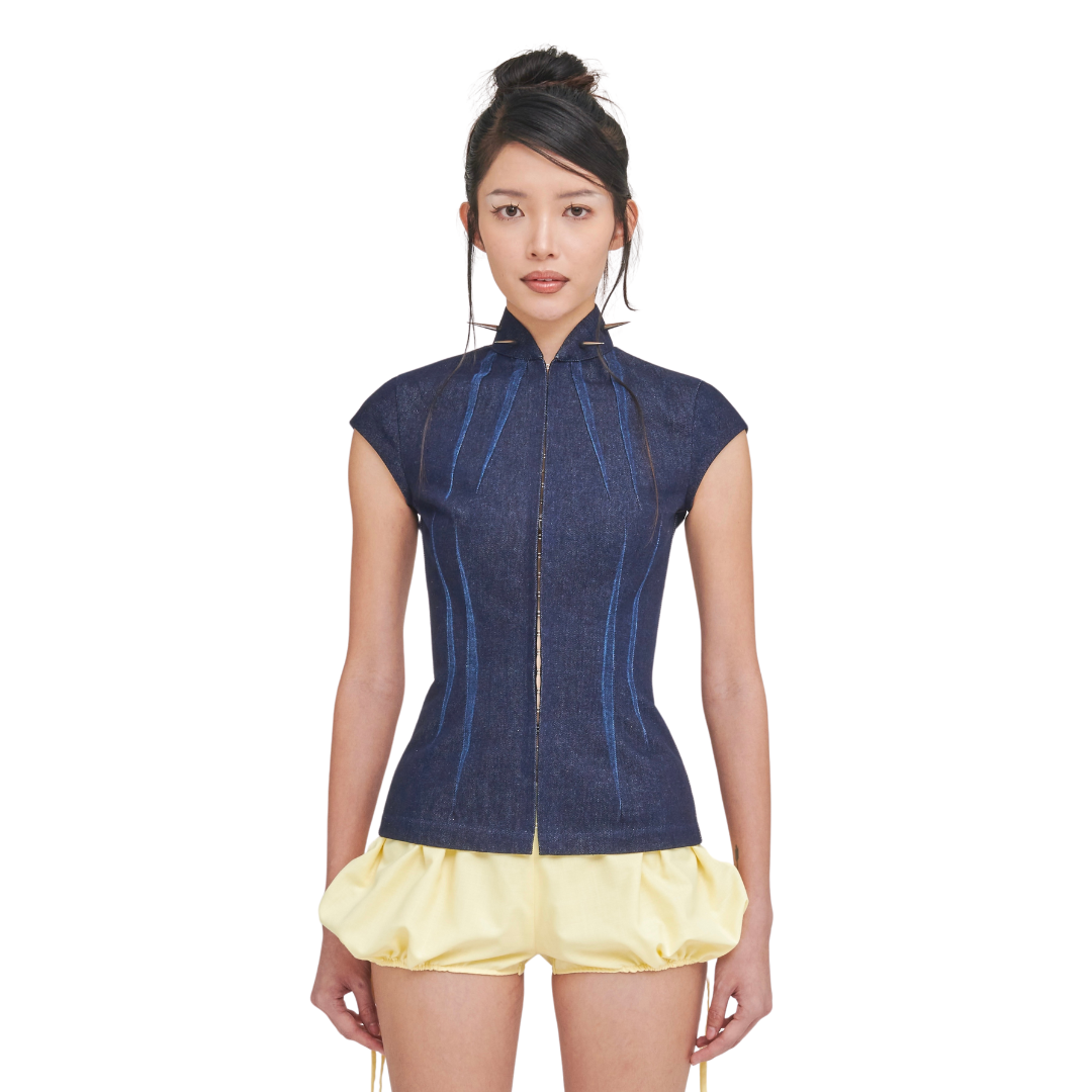 Cleric Qipao Denim