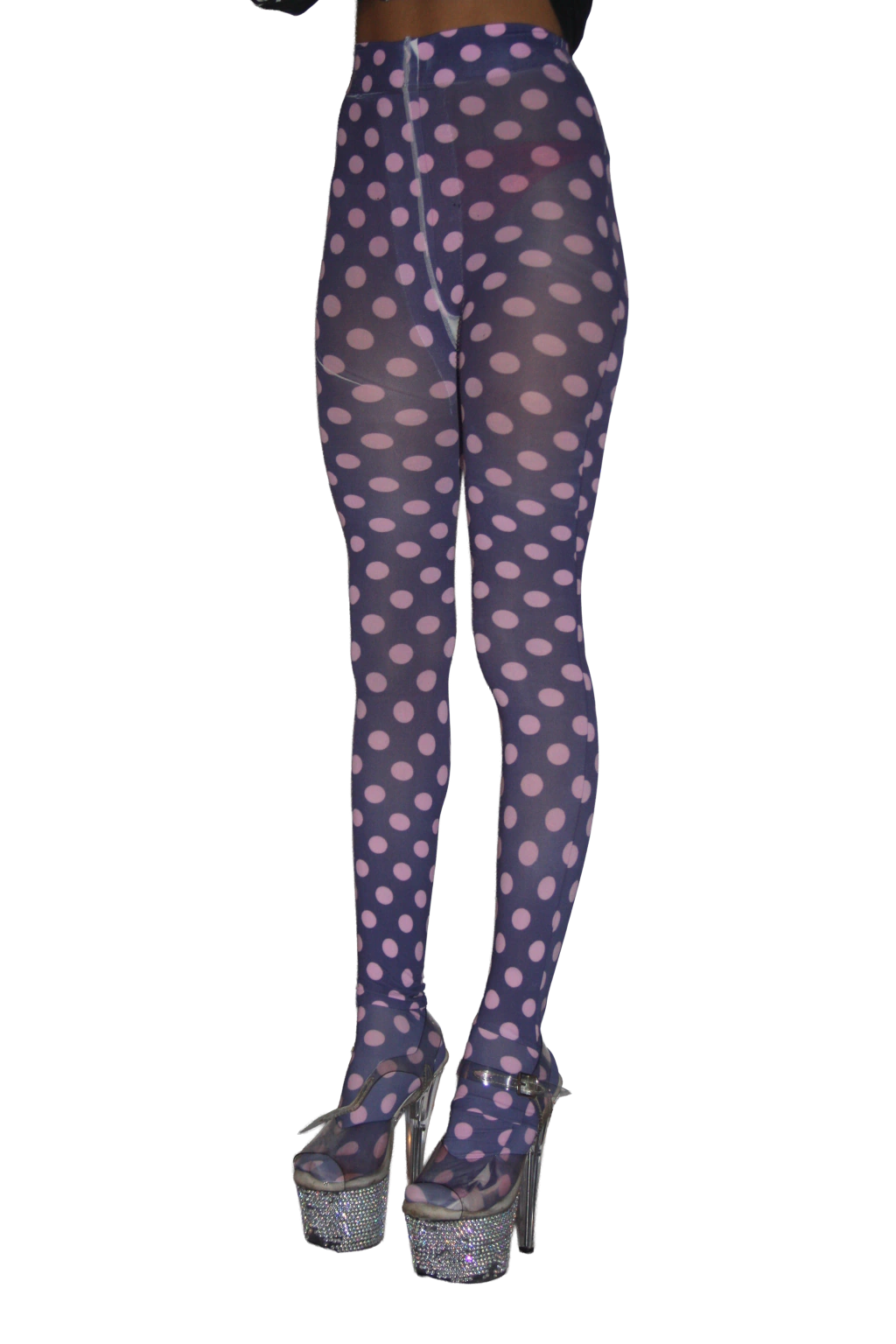 Violeta Polka Tights