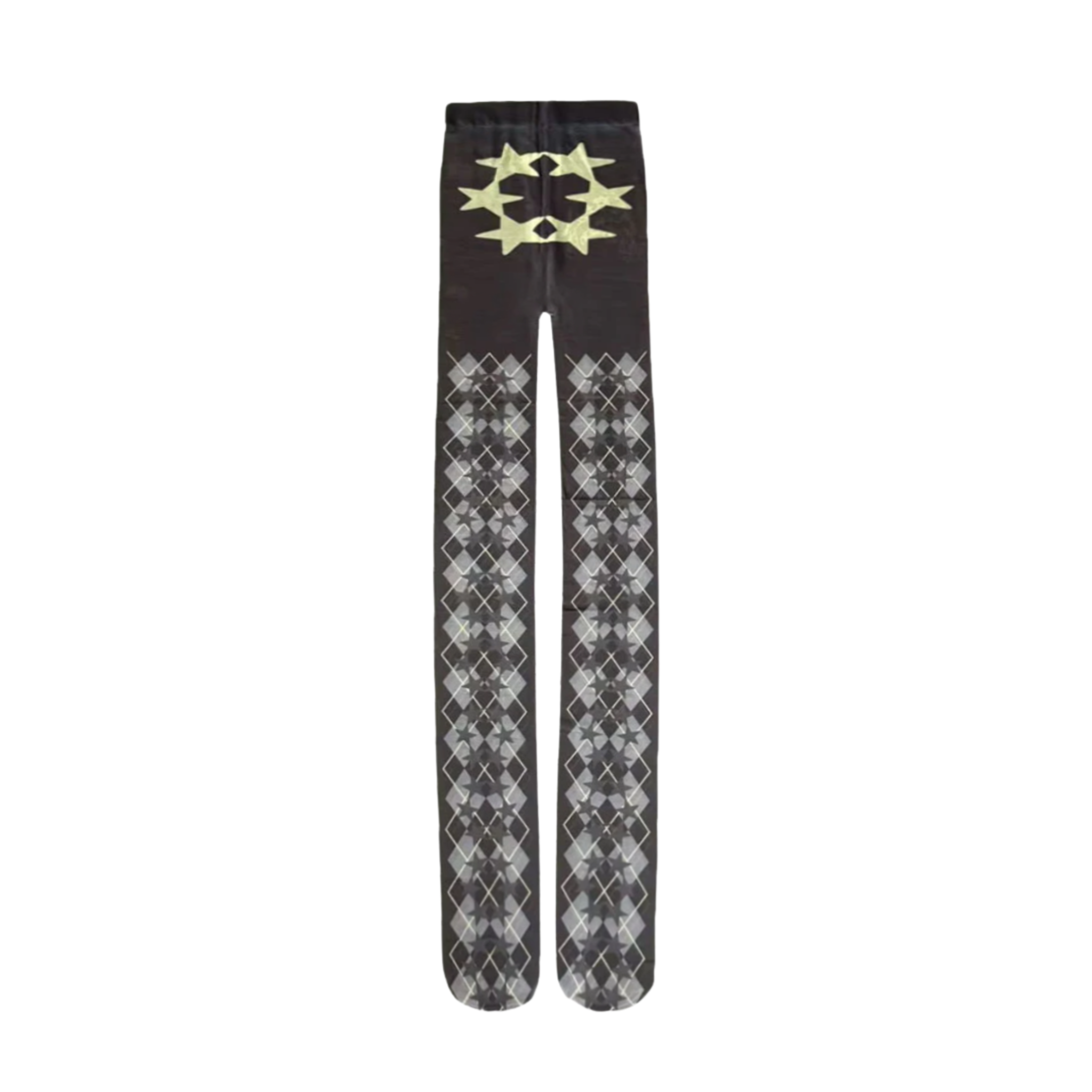 Star Child Argyle Sheer Tights
