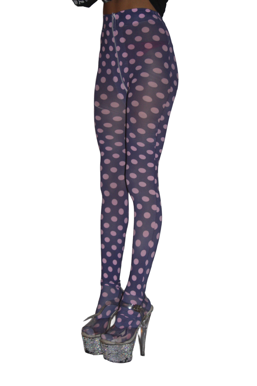 Violeta Polka Tights