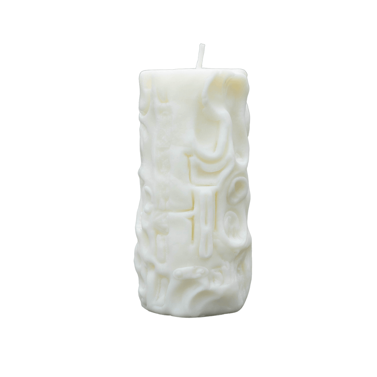 Encoded Relic Candle in White