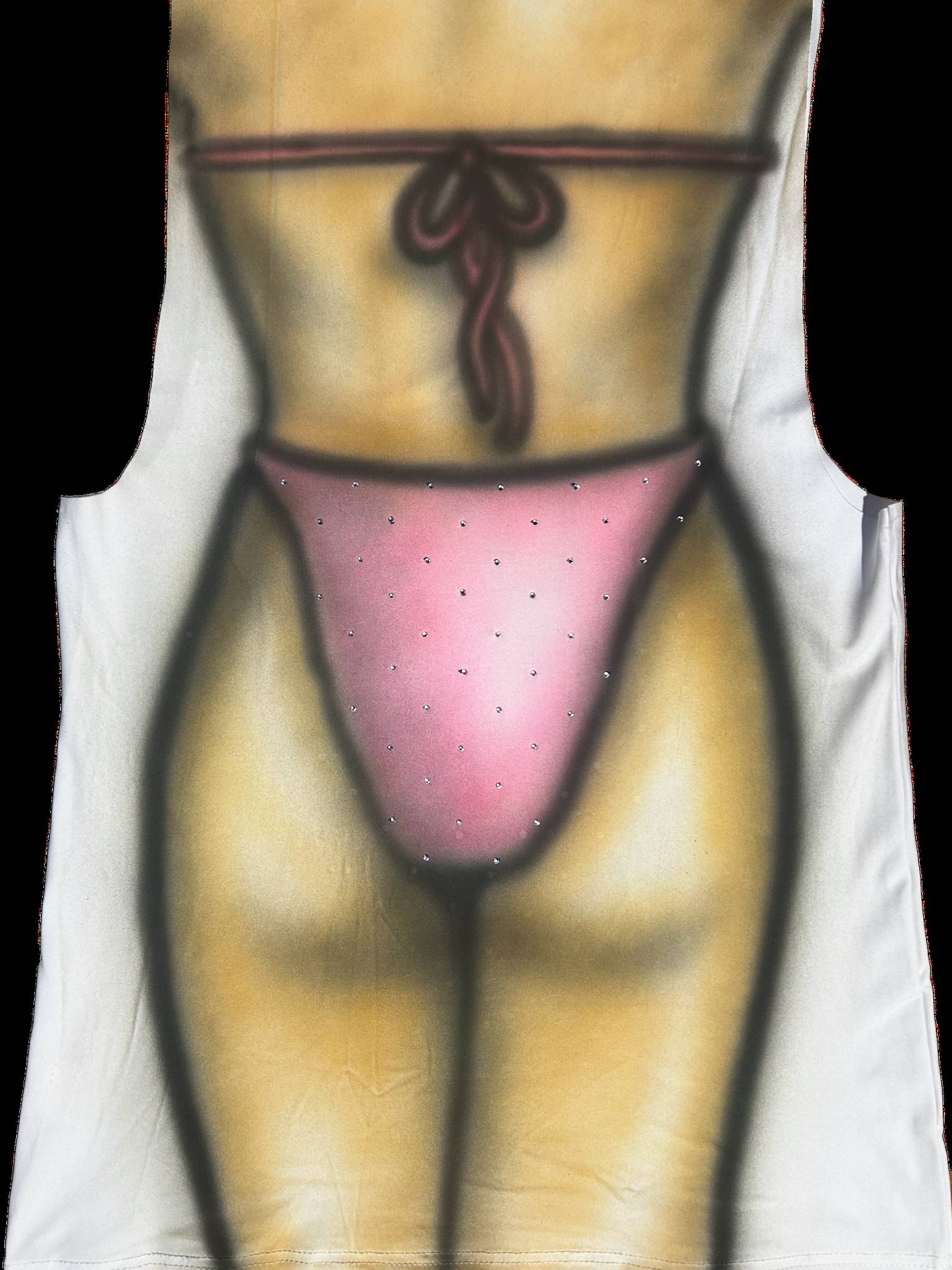 Heavens Hottest Angel Tan Lines Dress