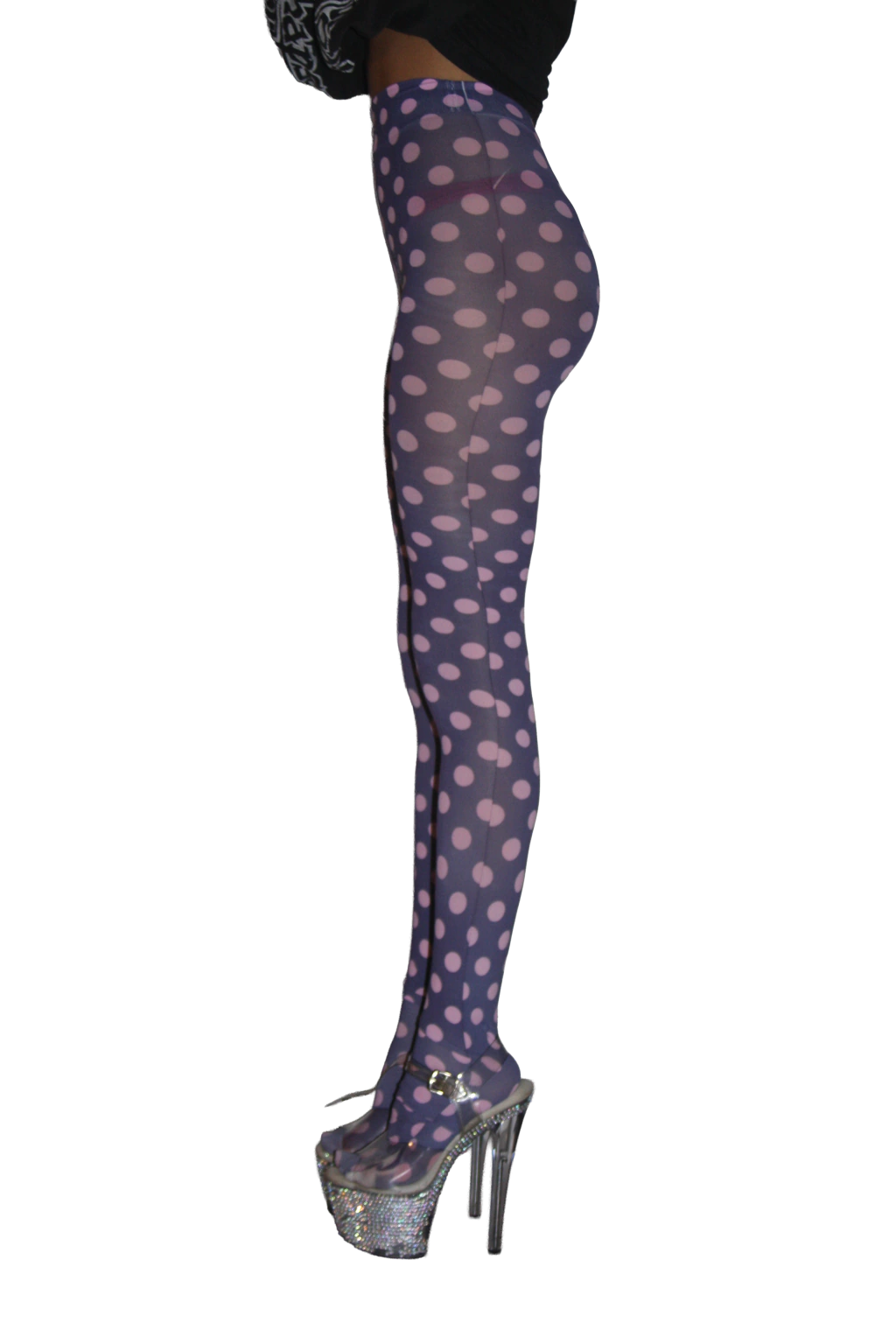 Violeta Polka Tights