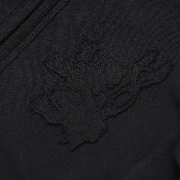 Army Patched Hoodie Zip