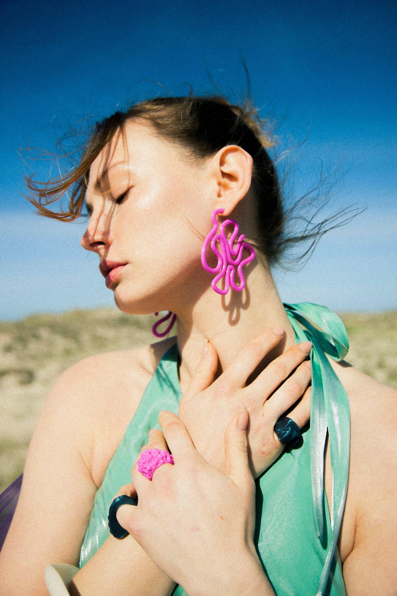 Cabo Earrings in Green