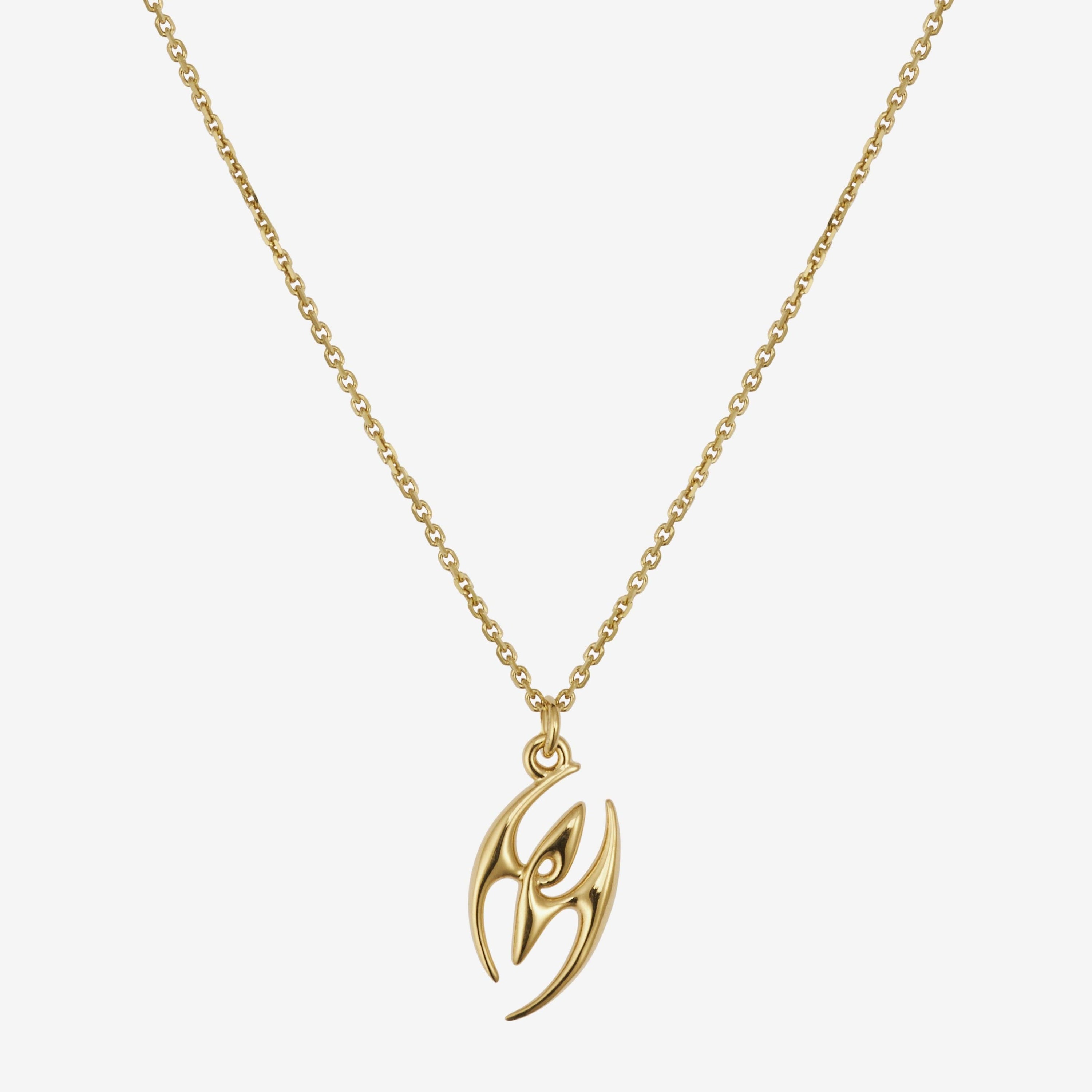 Gold Pendant Necklace