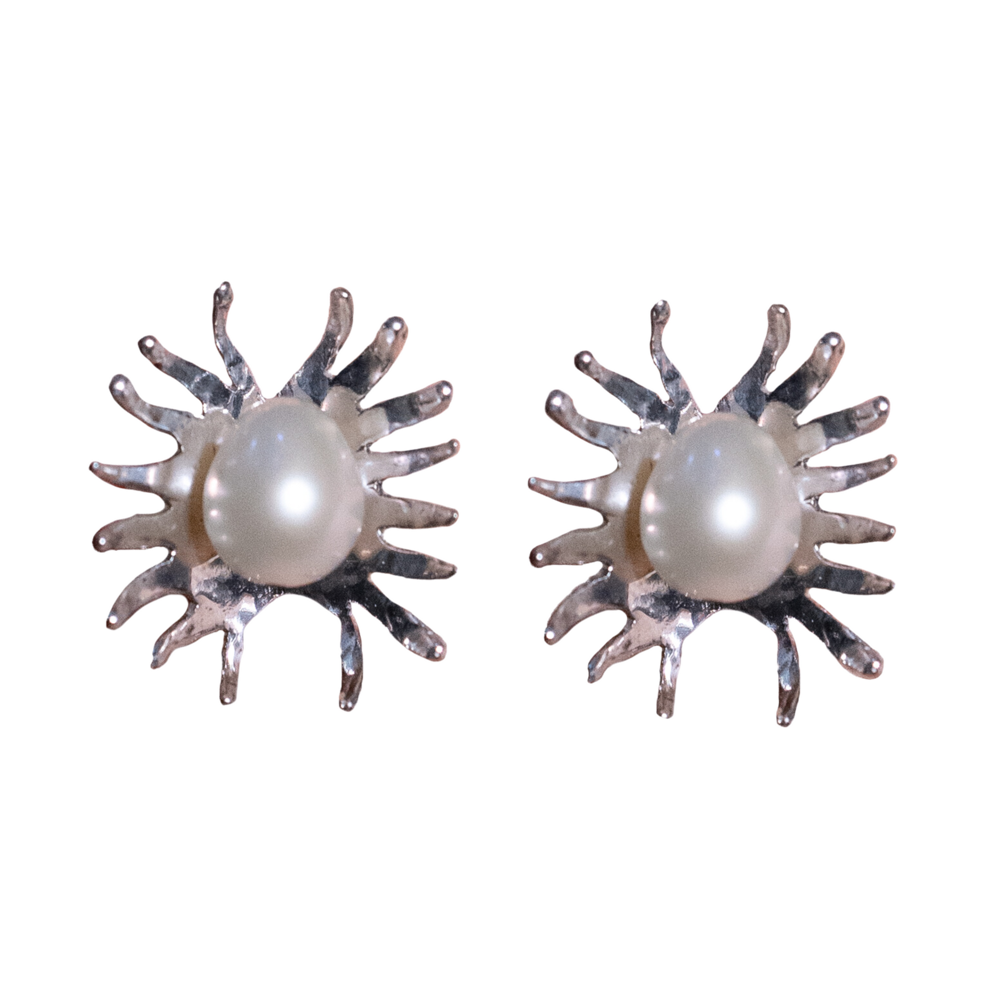 Spore Flower Earrings - Studs