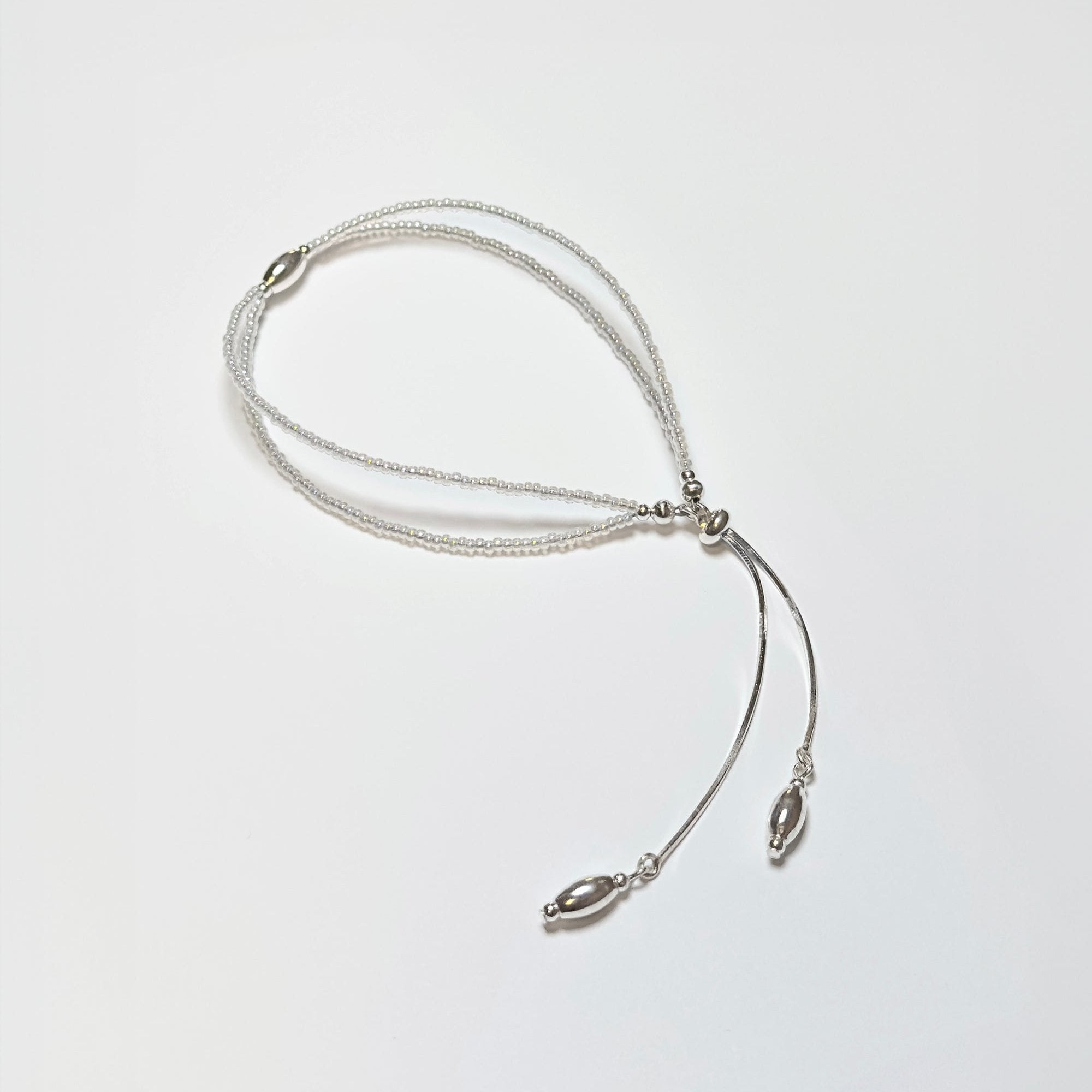 Silver Tassel Bracelet 06