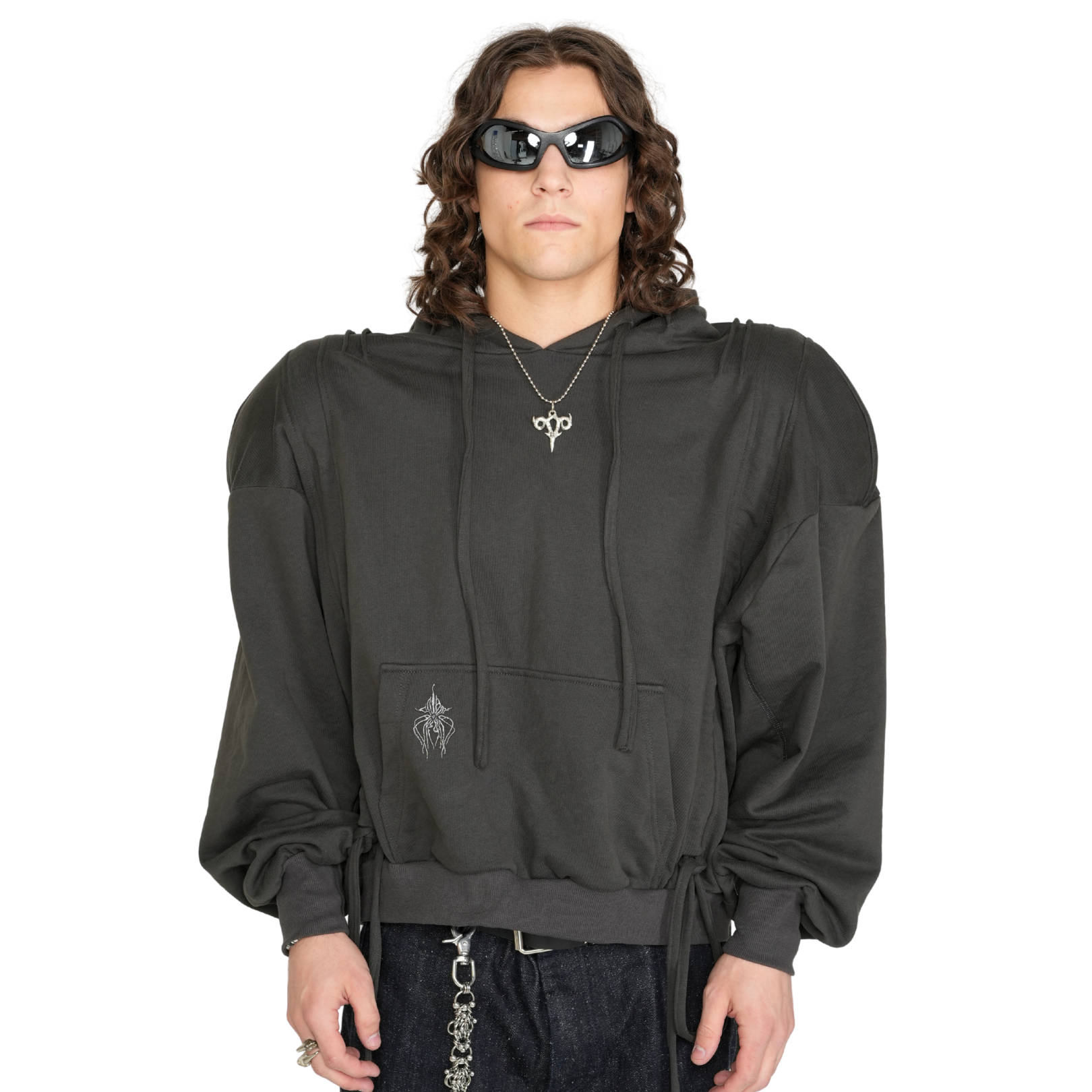 Armor Hoodie in Dark Grey