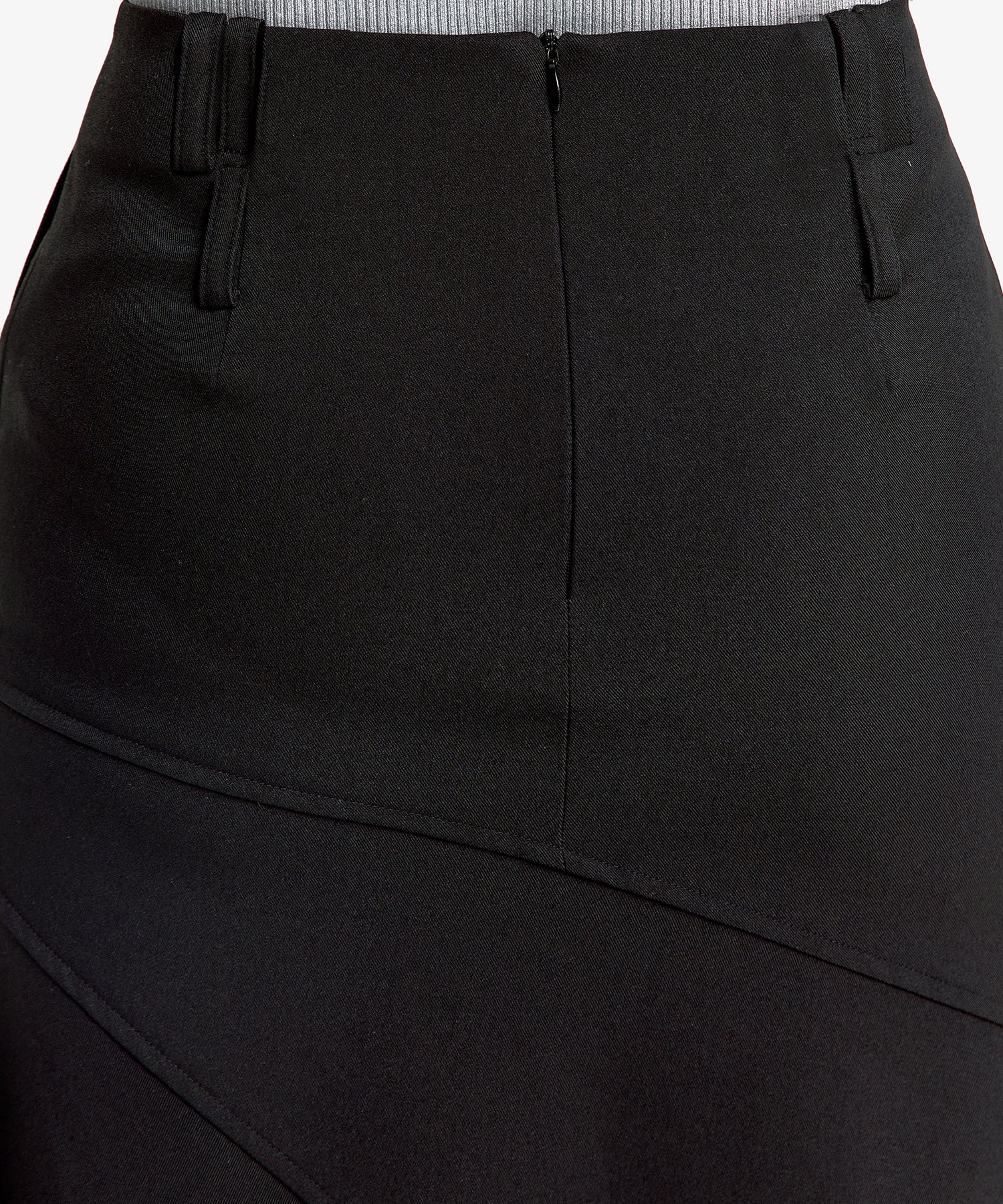 Paneled Gored Skirt