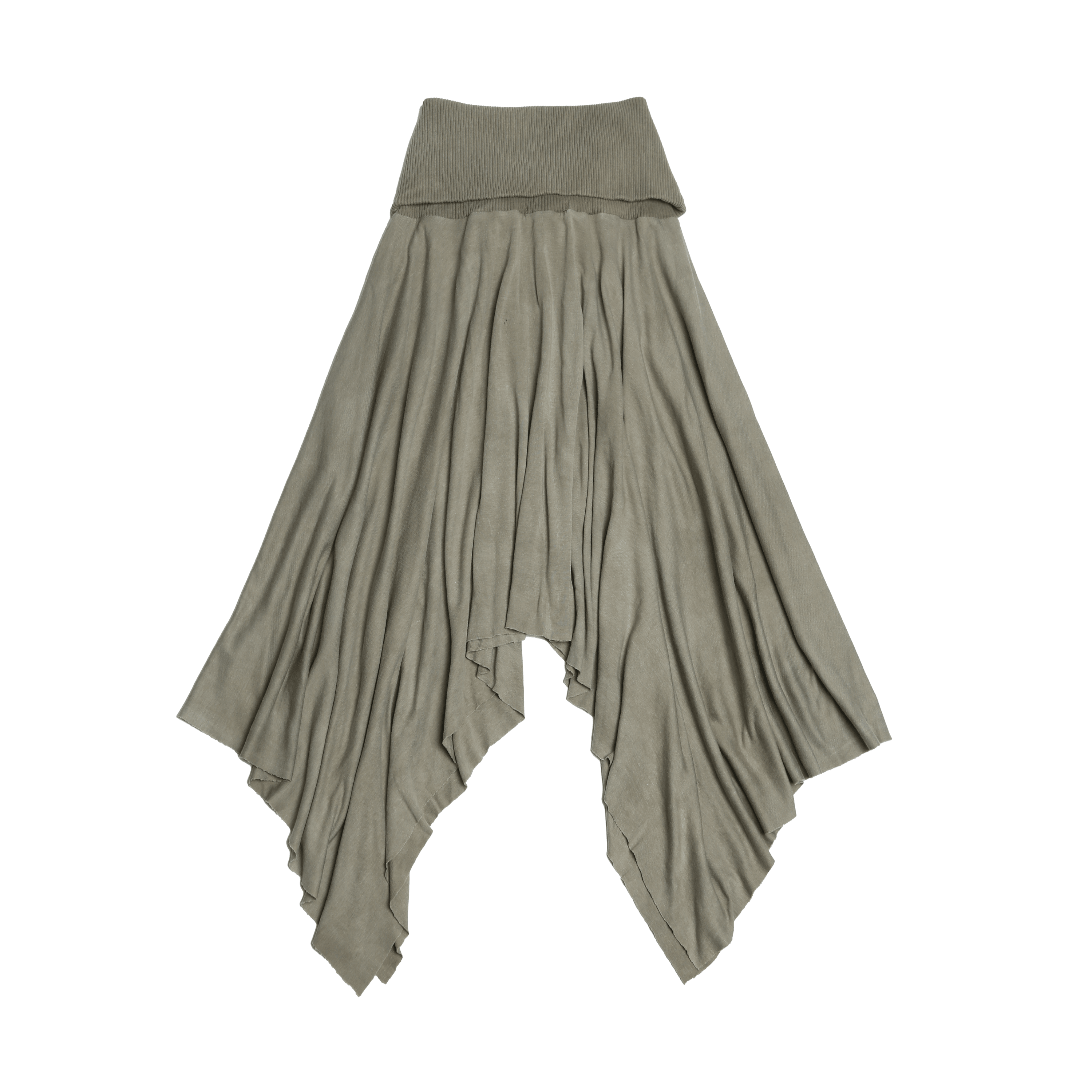 Long Hanky Skirt in Acorn