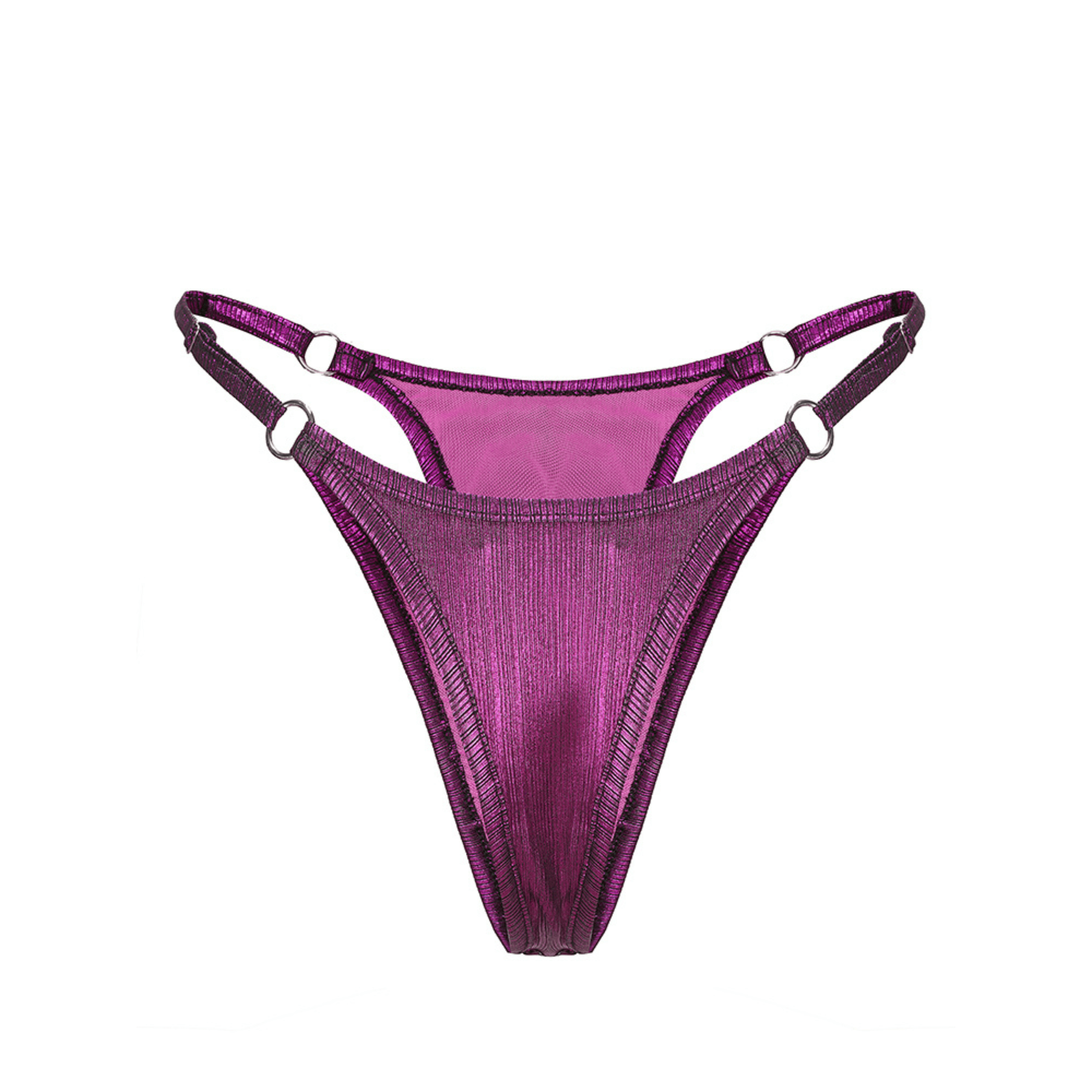 고양이의 반짝이는 비키니 바텀