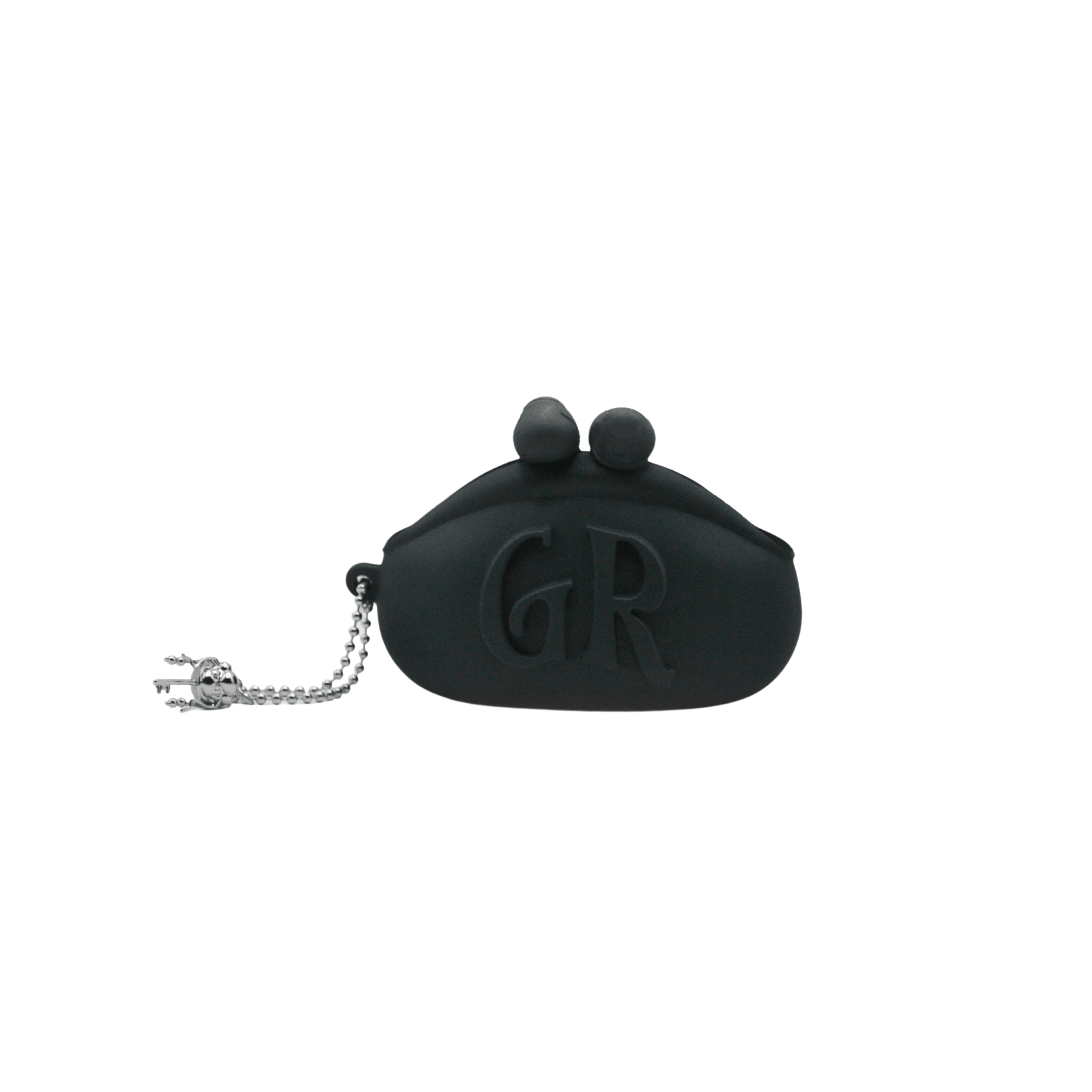 Mini Coin Purse in Metallic Brown