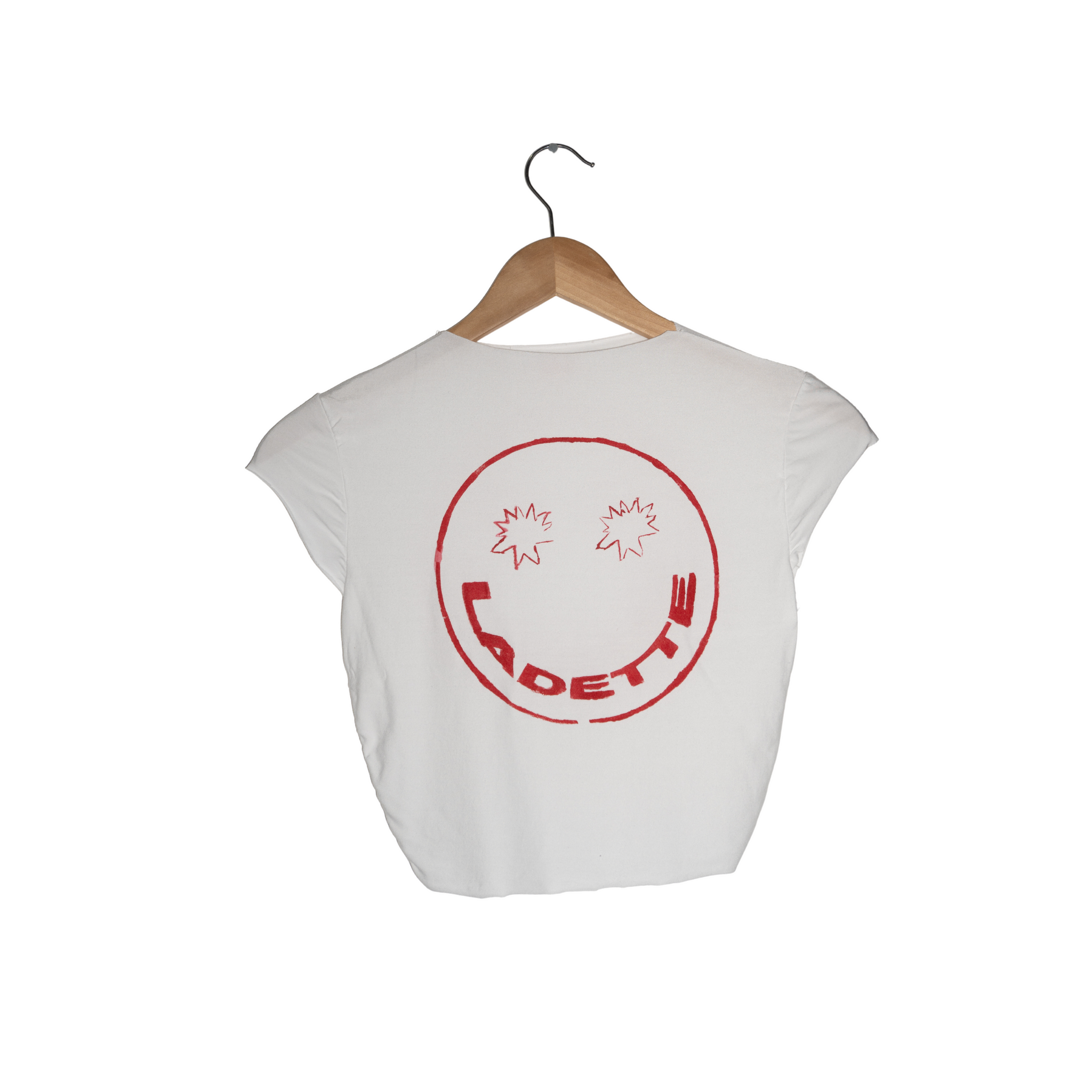 White Ladette Baby Tee
