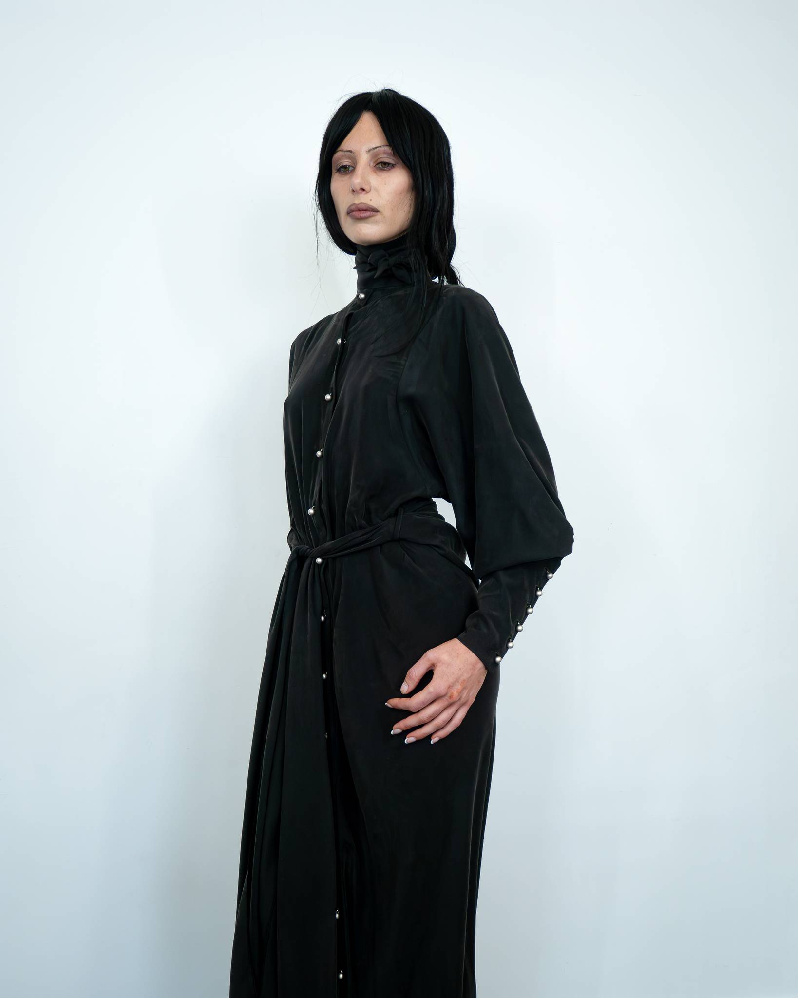 DEB Bishop Dress Black