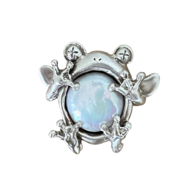 개구리 천사 목걸이