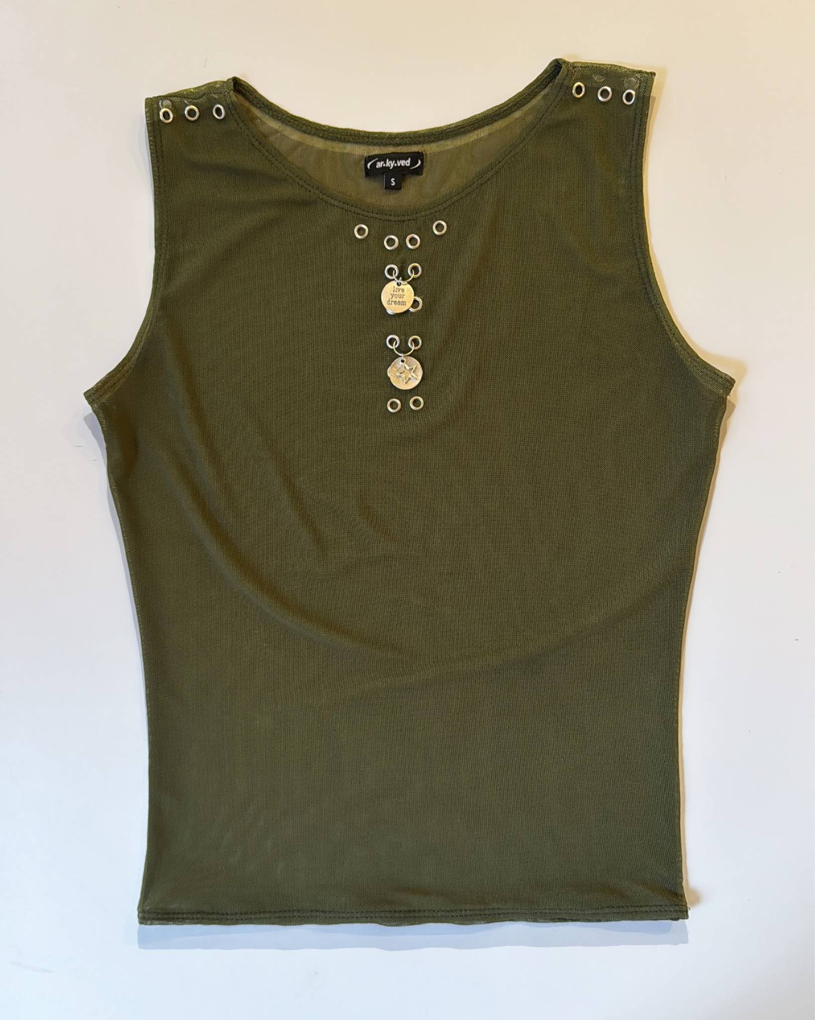 The Belle Tank in Green