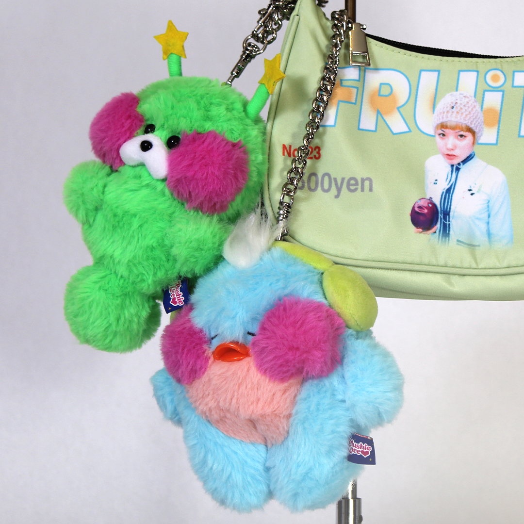 Peridot Worm Bag Charm