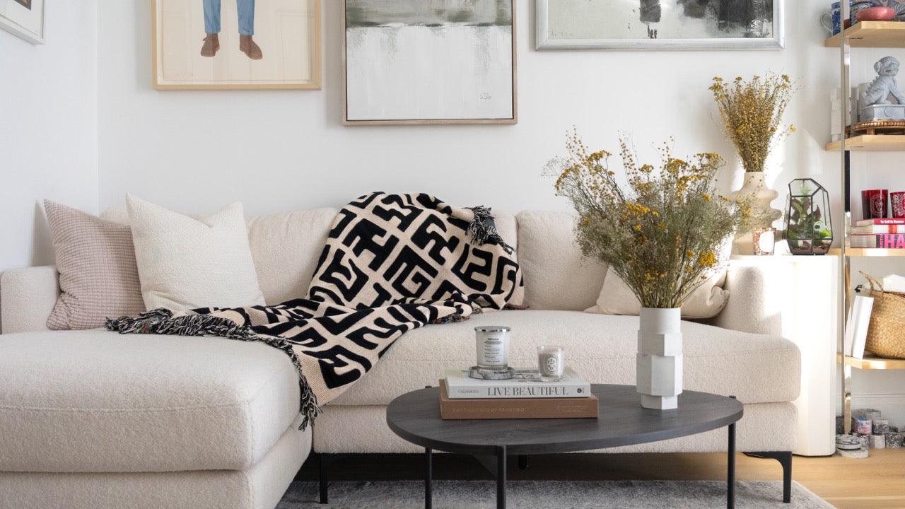 박스 글리프 짠 담요