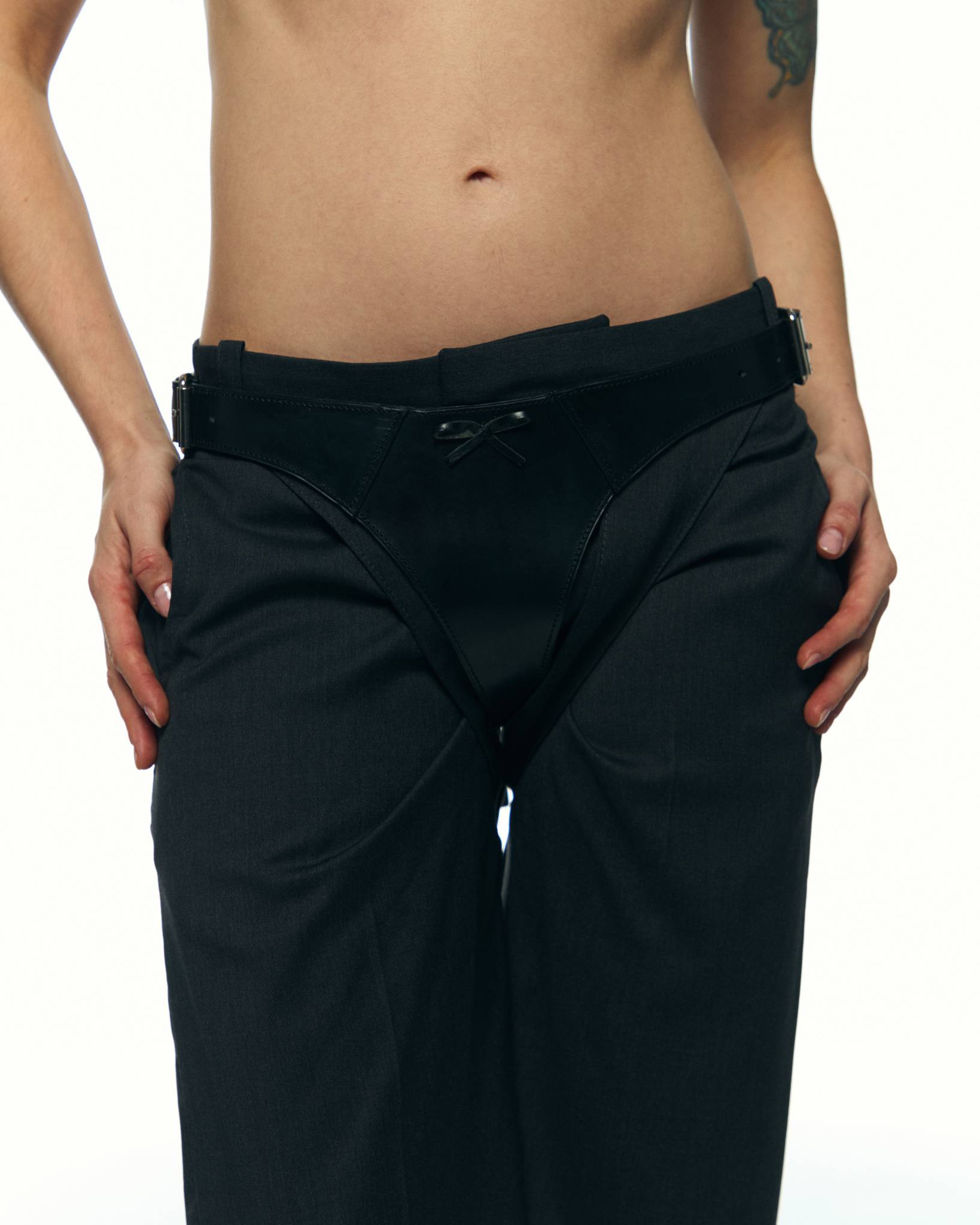 Leather Panty Belt