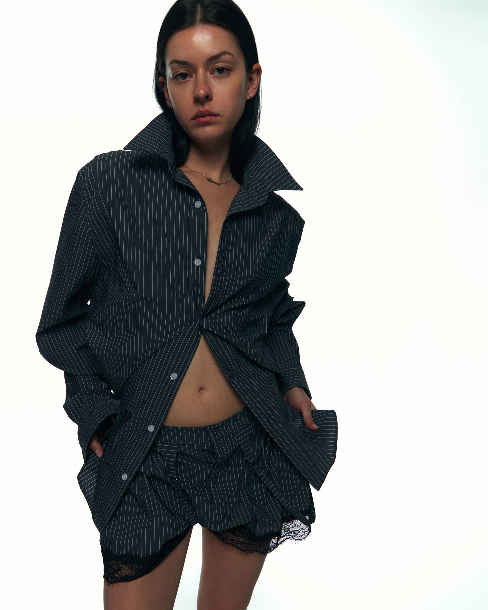 Harness-back Shirt