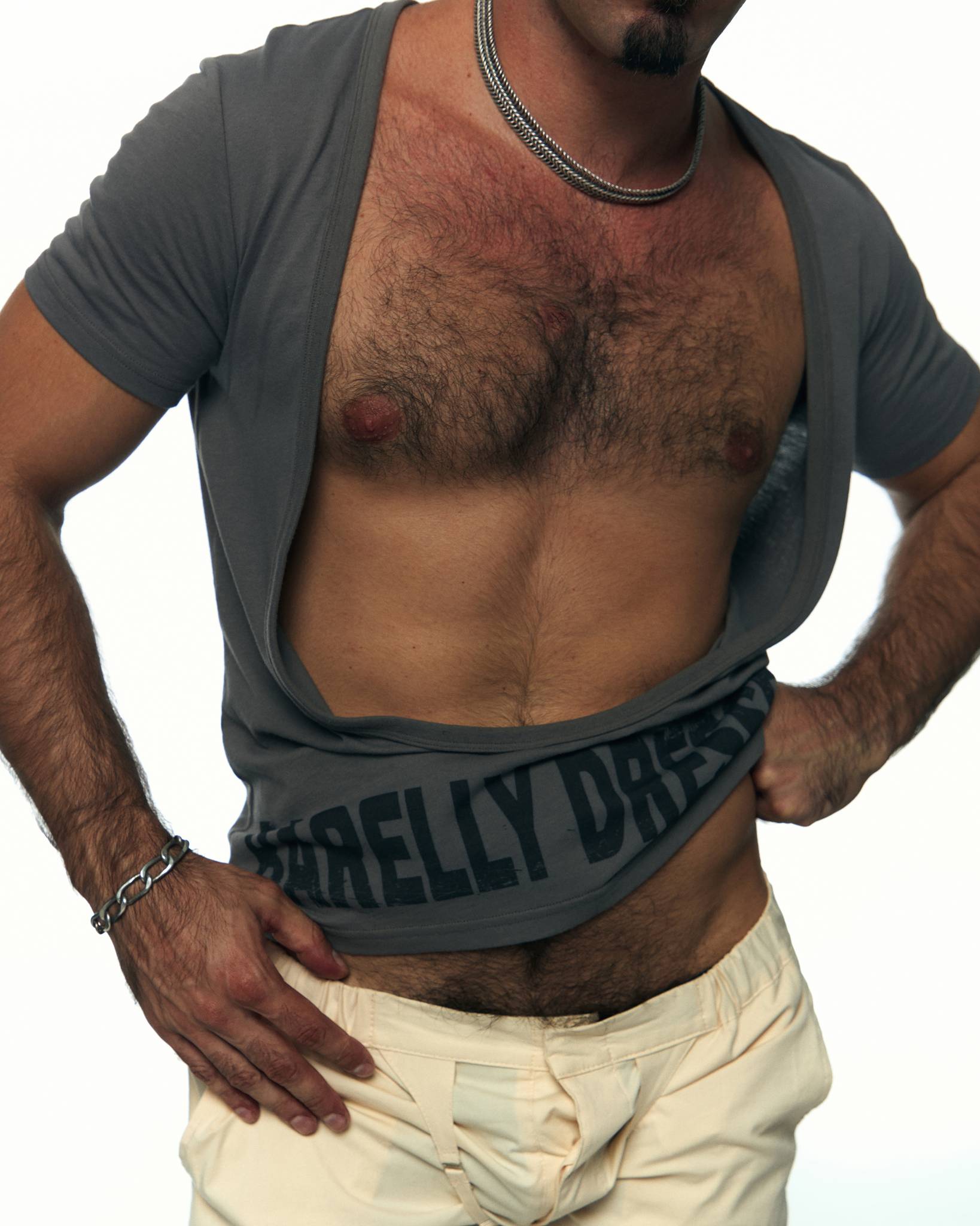 Extra Deep Neck T-shirt