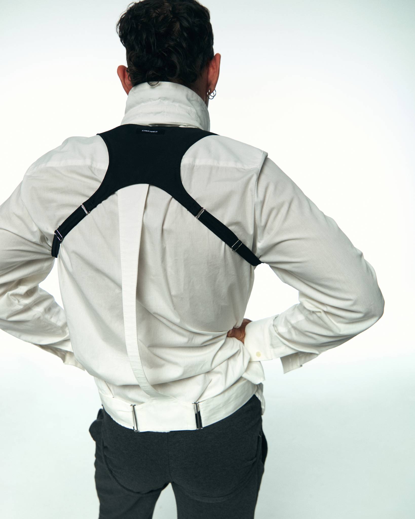 Black Harness Tie