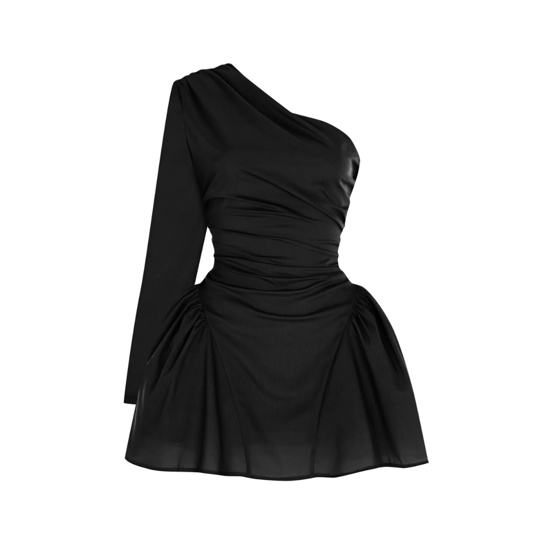 Here She is Dress in Black