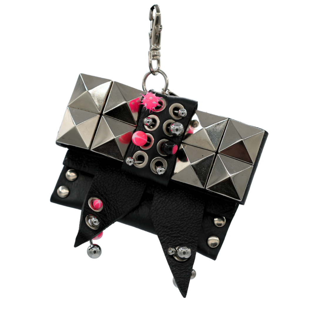 Pink Spiky Coin Purse