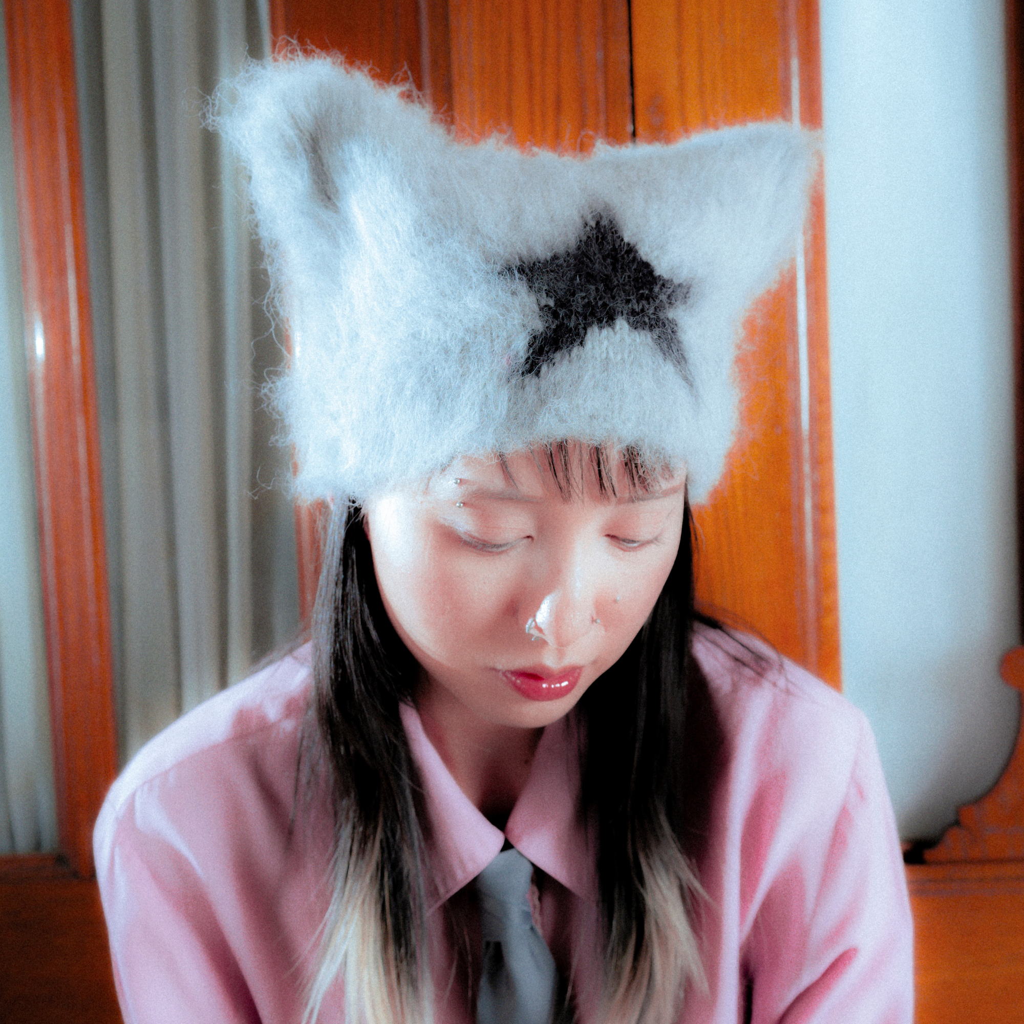 Grey Celestial Hat