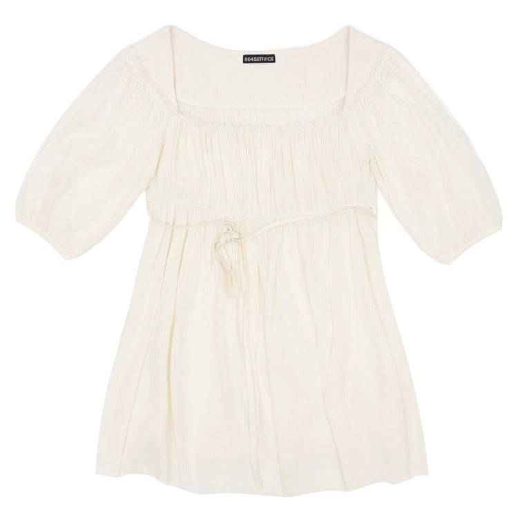 Milkmaid Mini Dress