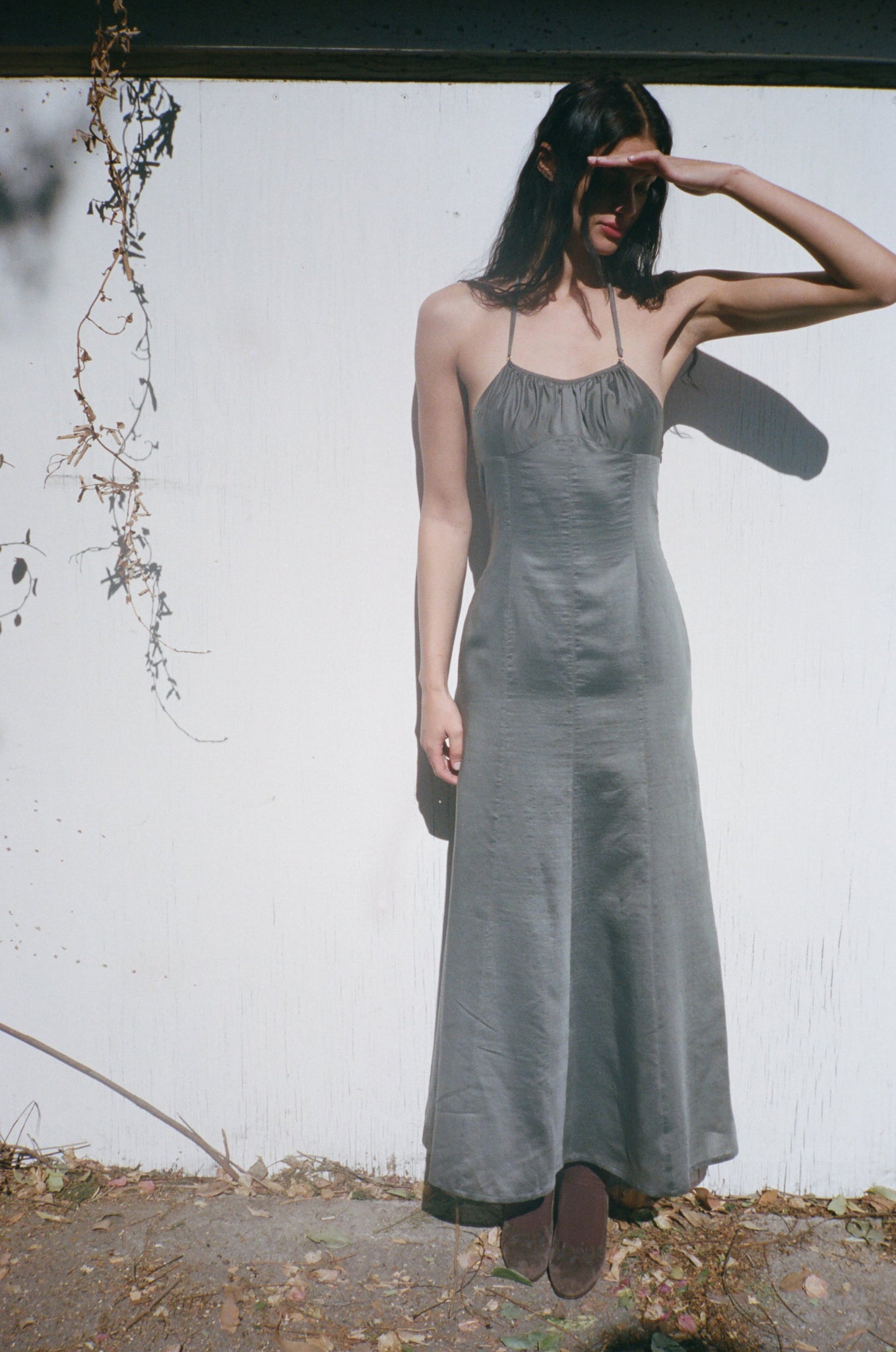 Flore Maxi Dress in Evergreen