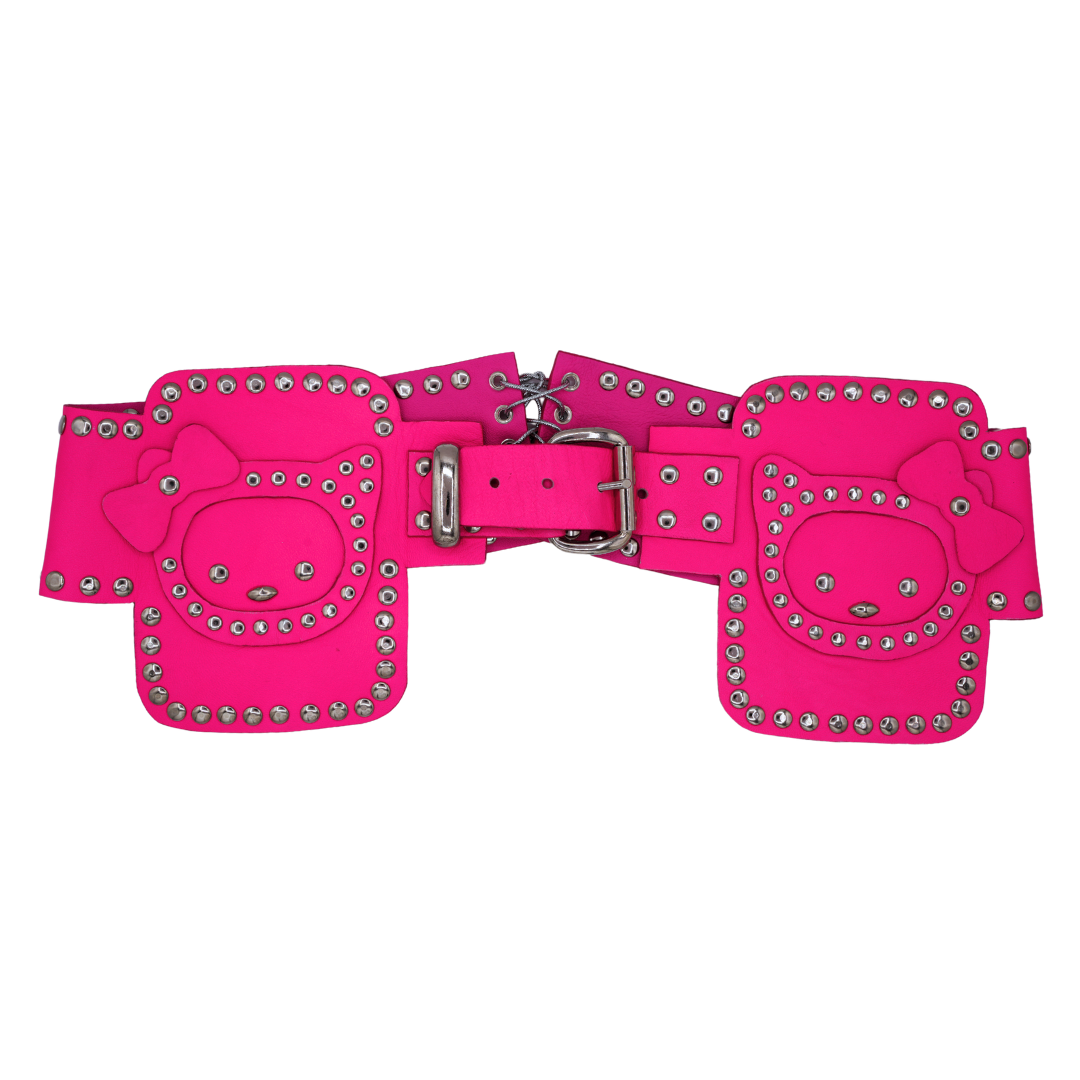 Pink Kitty Belt