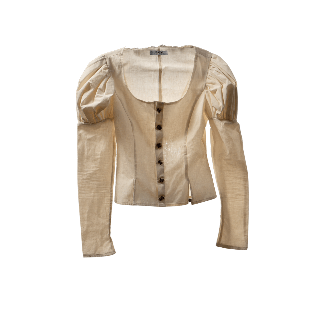 화이트 다마 셔츠