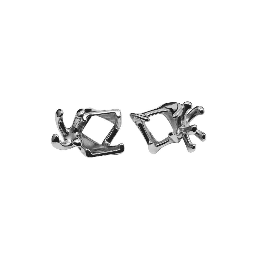 Diamond Waste Earrings