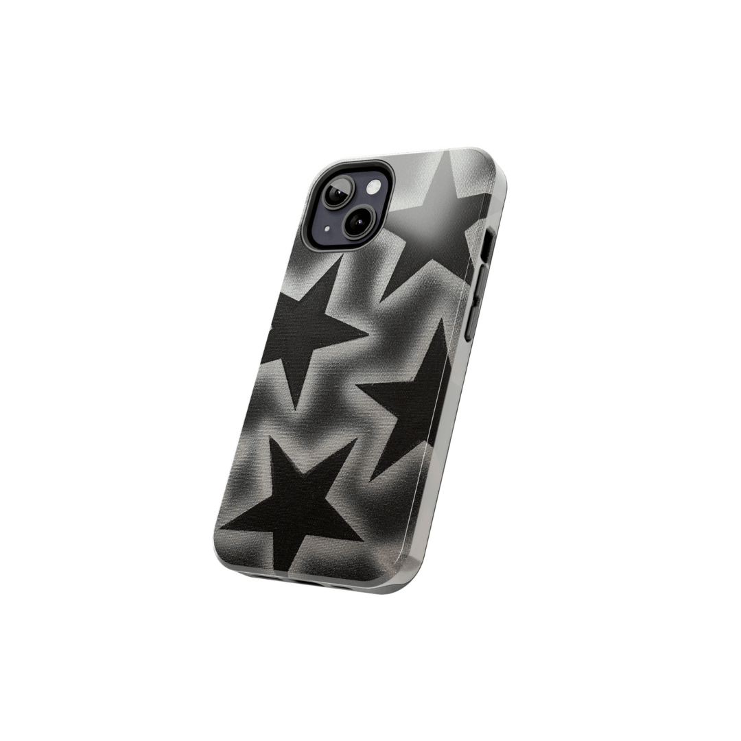 Chrome Stars Airbrush iPhone Case – ap0cene Chrome Stars Airbrush iPhone Case – ap0cene