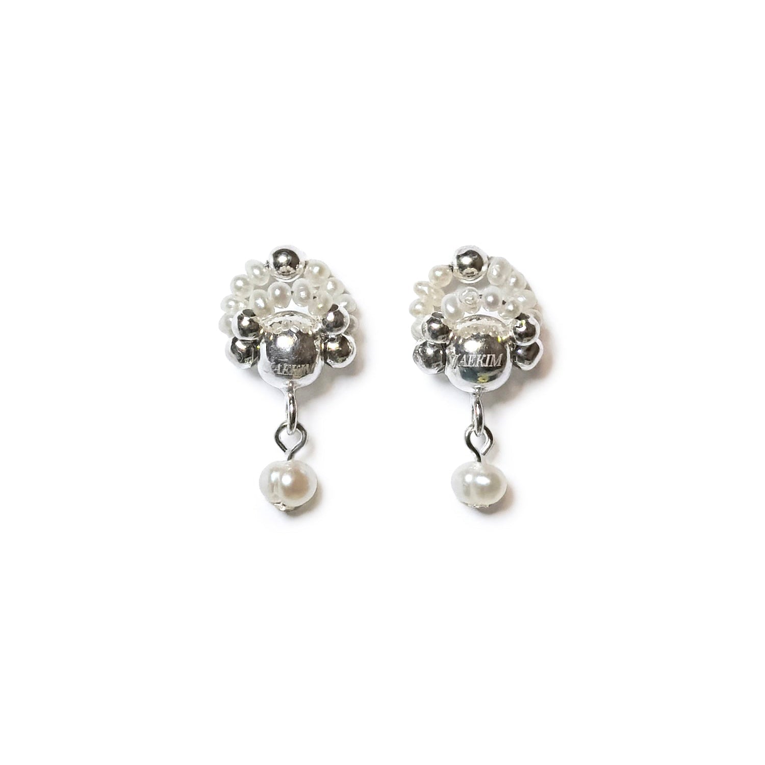 Magic Orb of Fairy Breath Earrings in Pearl