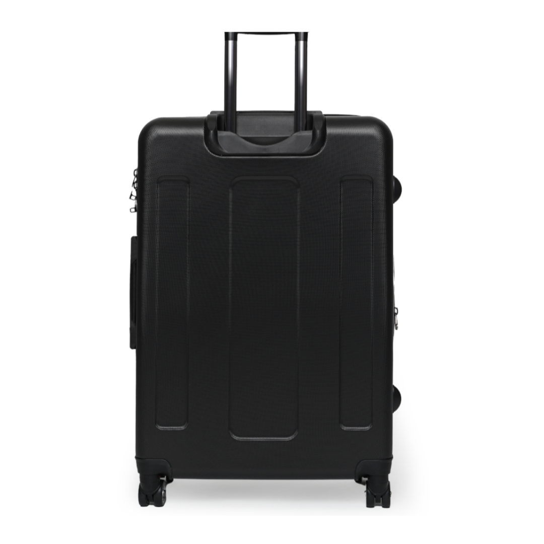 Be Happy, Go Lucky Airbrush Suitcase