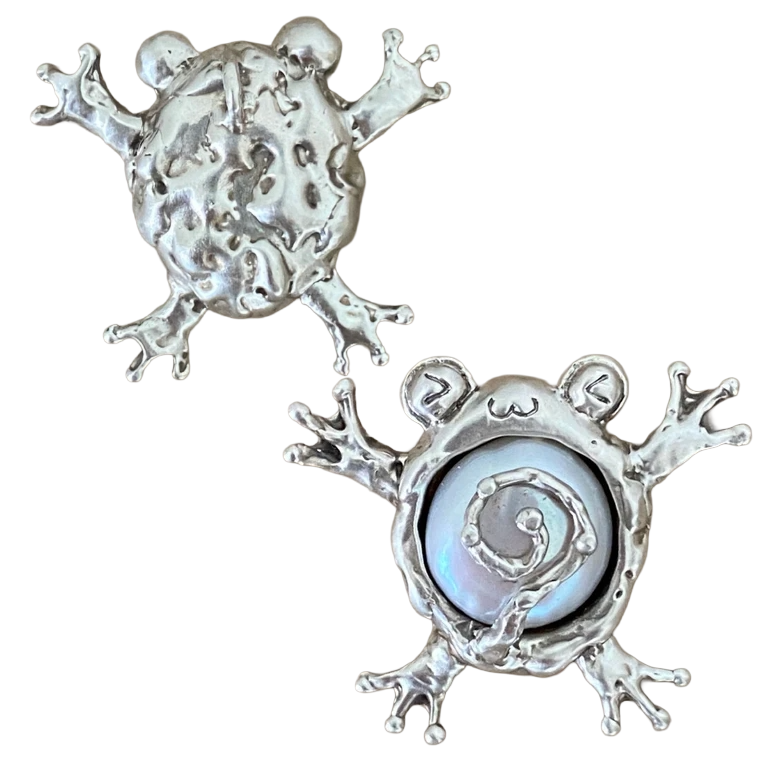 행복한 개구리 목걸이